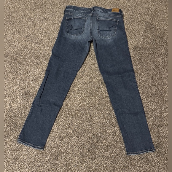 3/$10 American Eagle Regular Length Dark Wash Skinny Jeans - Picture 2 of 8